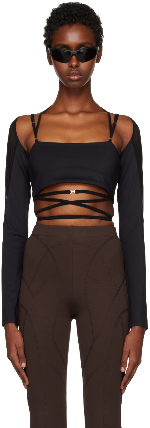 STRAPPY SLEEVE TOP